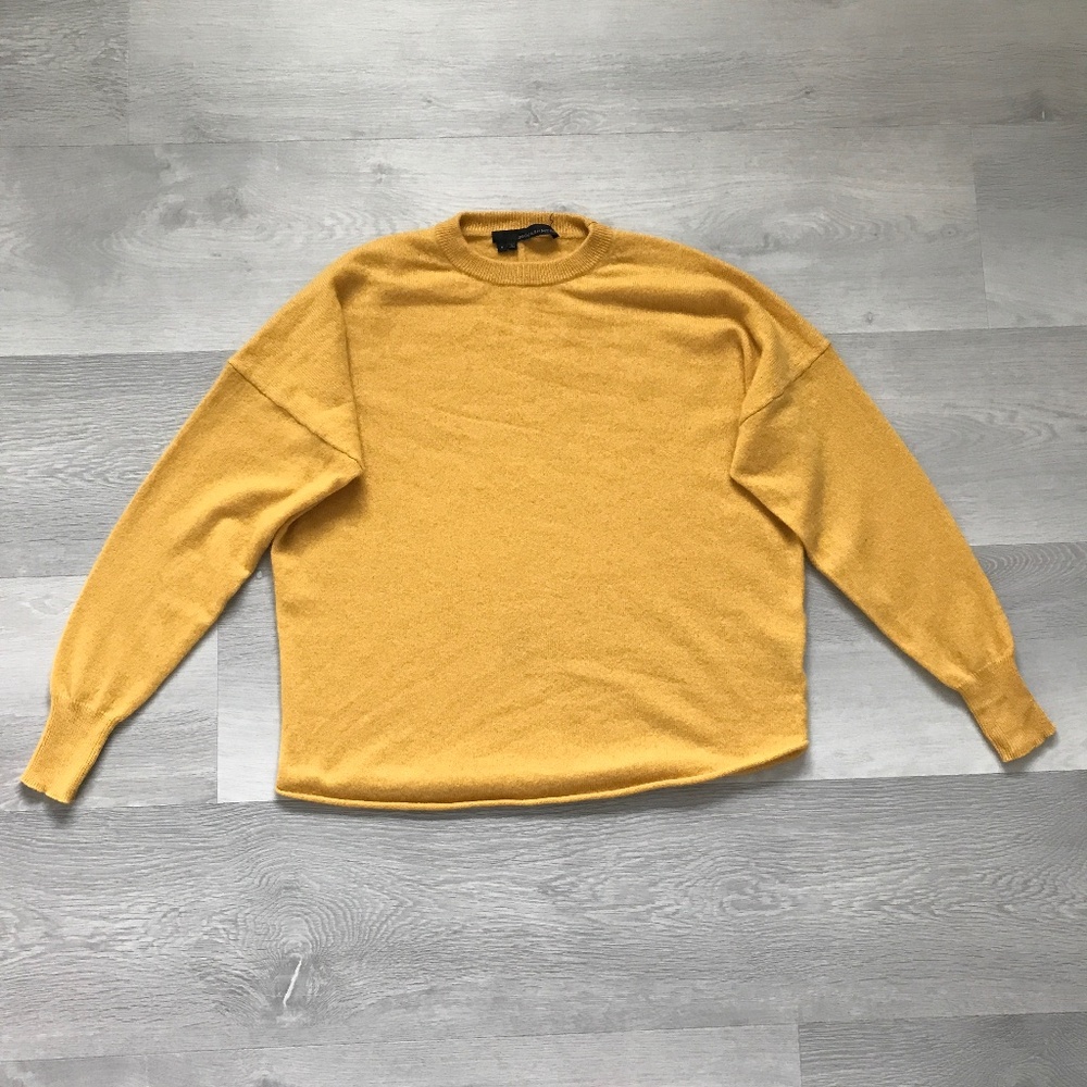 360CASHMERE SWEATER WOMENS LONG SLEEVE CREW NECK 100% CASHMERE SMALL